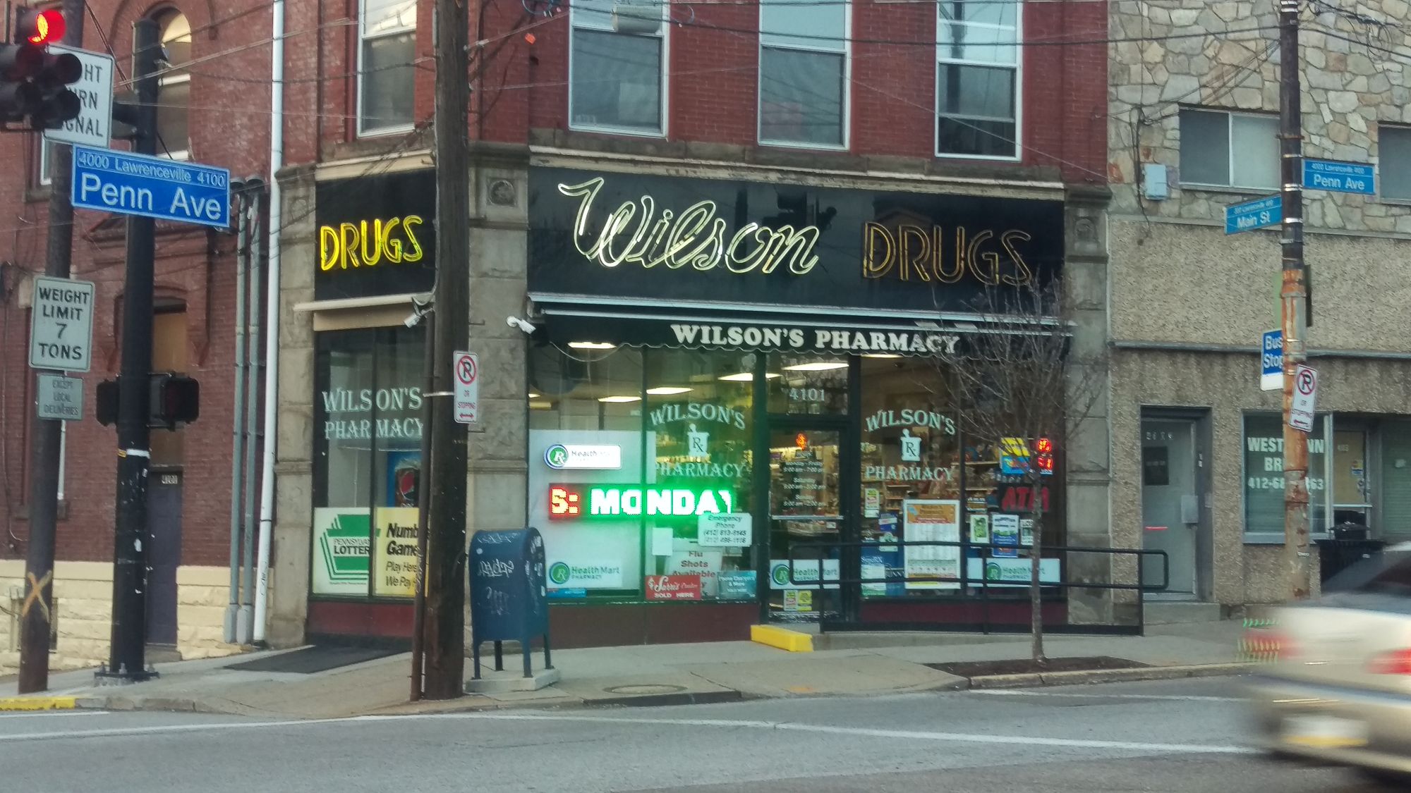 Wilson's Pharmacy storefront