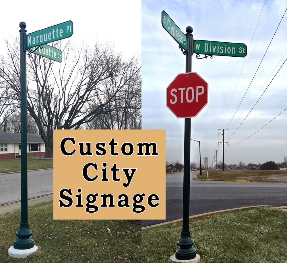Custom City Street Signs