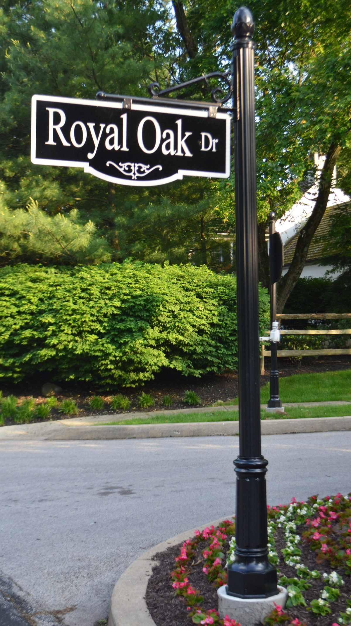Neighborhood Street Sign Bluebell Ornamental Street Sign
