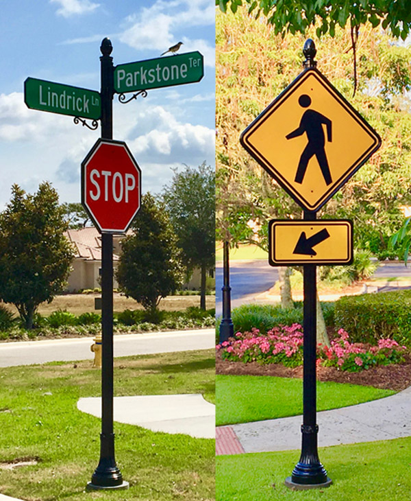 Custom residential signs Concessions Golf Club Custom Signs