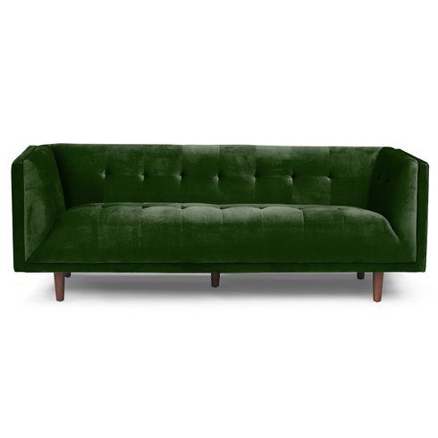 Emerald Velvet Chesterfield Sofa Rental