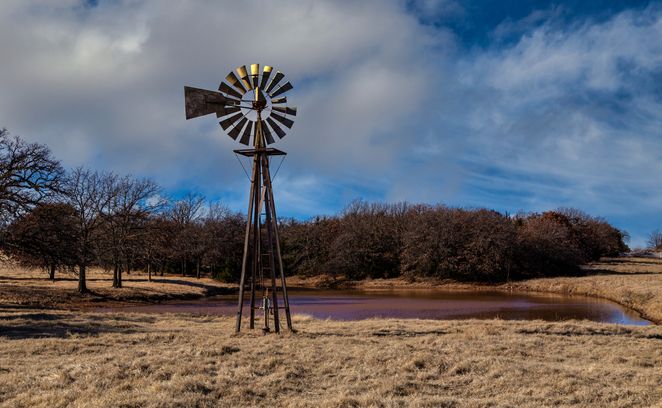 Windmill on the Farm