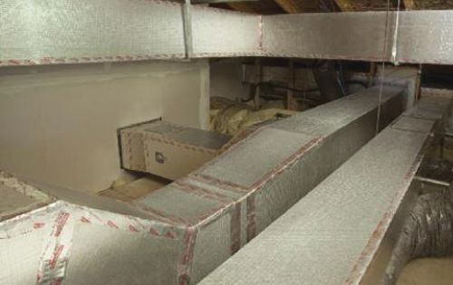 Insulated Ductwork for Attics Kingspan KoolDuct