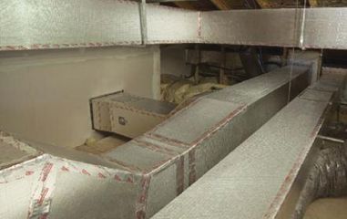 Insulated Ductwork for Attics Kingspan KoolDuct