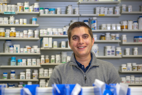 Pharmacist Justin Ruffridge