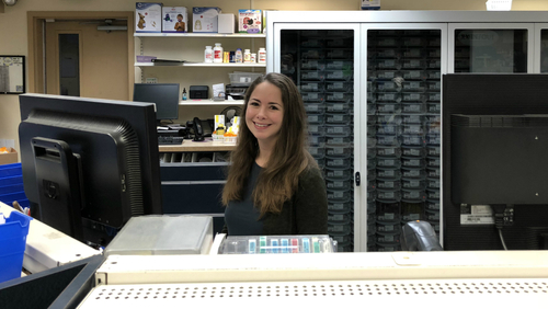 Pharmacist Molly Hannigan