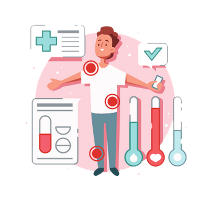 health screening illustration