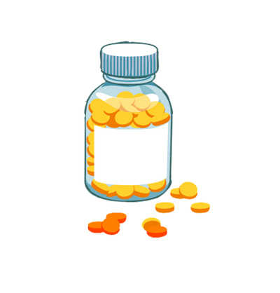 Medication adherence illustration