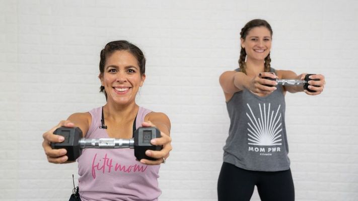 Strength Class for Moms with FIT4MOM Greater Northwest Chicago Suburbs