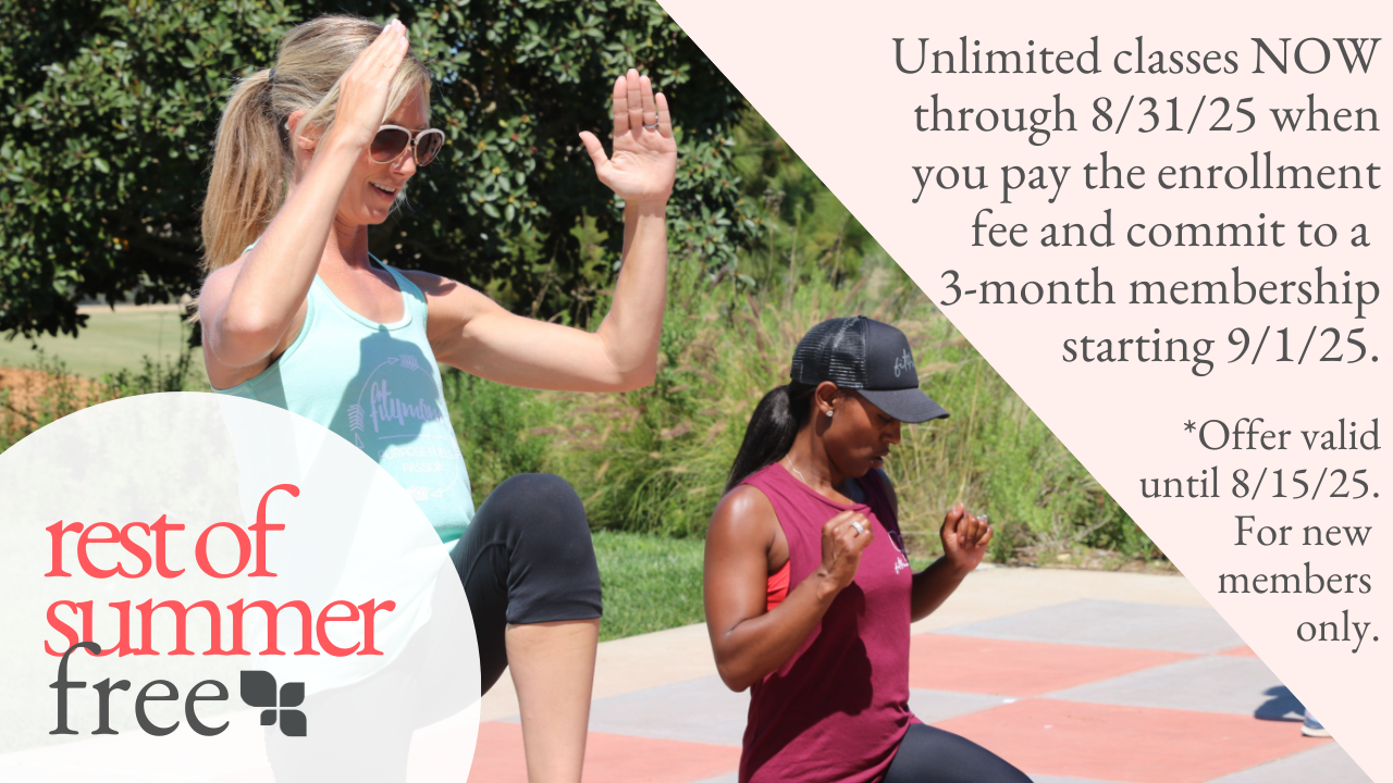 FIT4MOM Rest of Summer Free promo