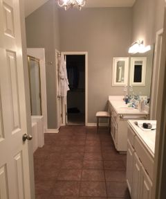 BEFORE Master Bathroom