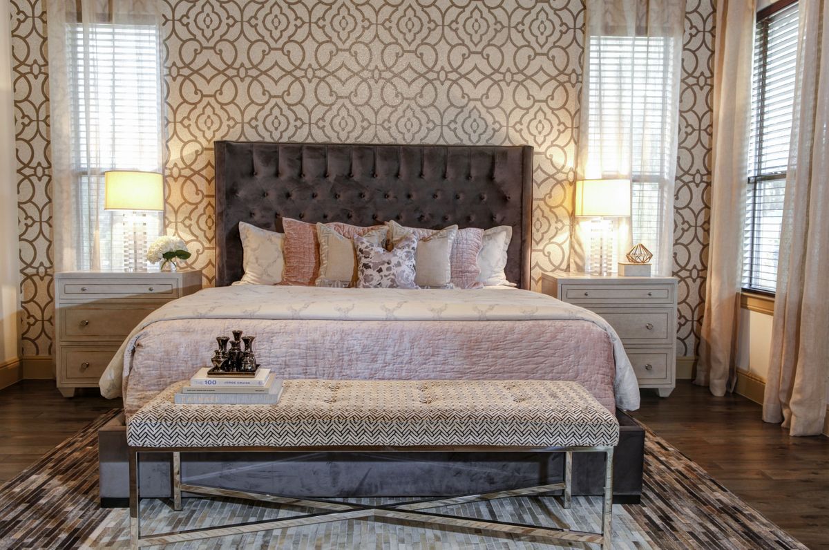 Glam Master Bedroom