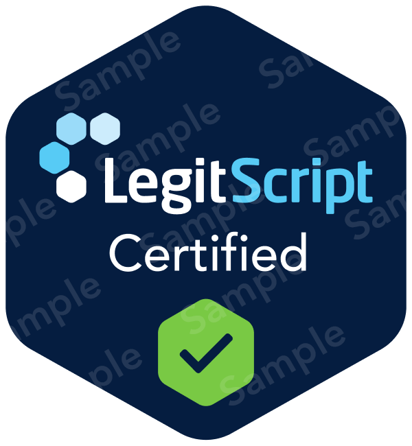 LegitScript Certification Seal