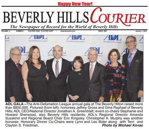 Beverly Hills Courier Newspaper 