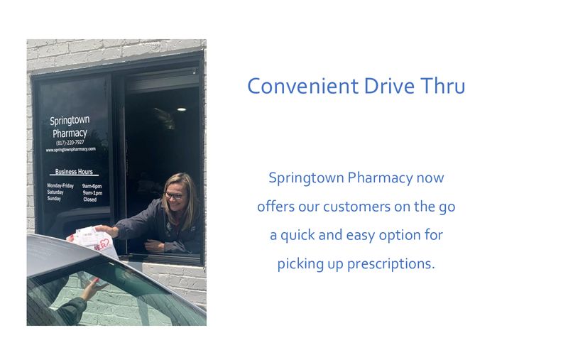 Springtown Pharmacy Springtown Pharmacy Your Local Springtown