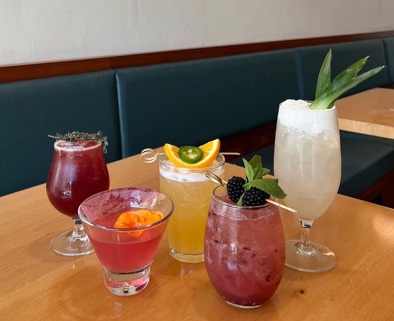 Spring Cocktails | Mainzer Merced | Restaurant, Music Venue, and Movie Theater