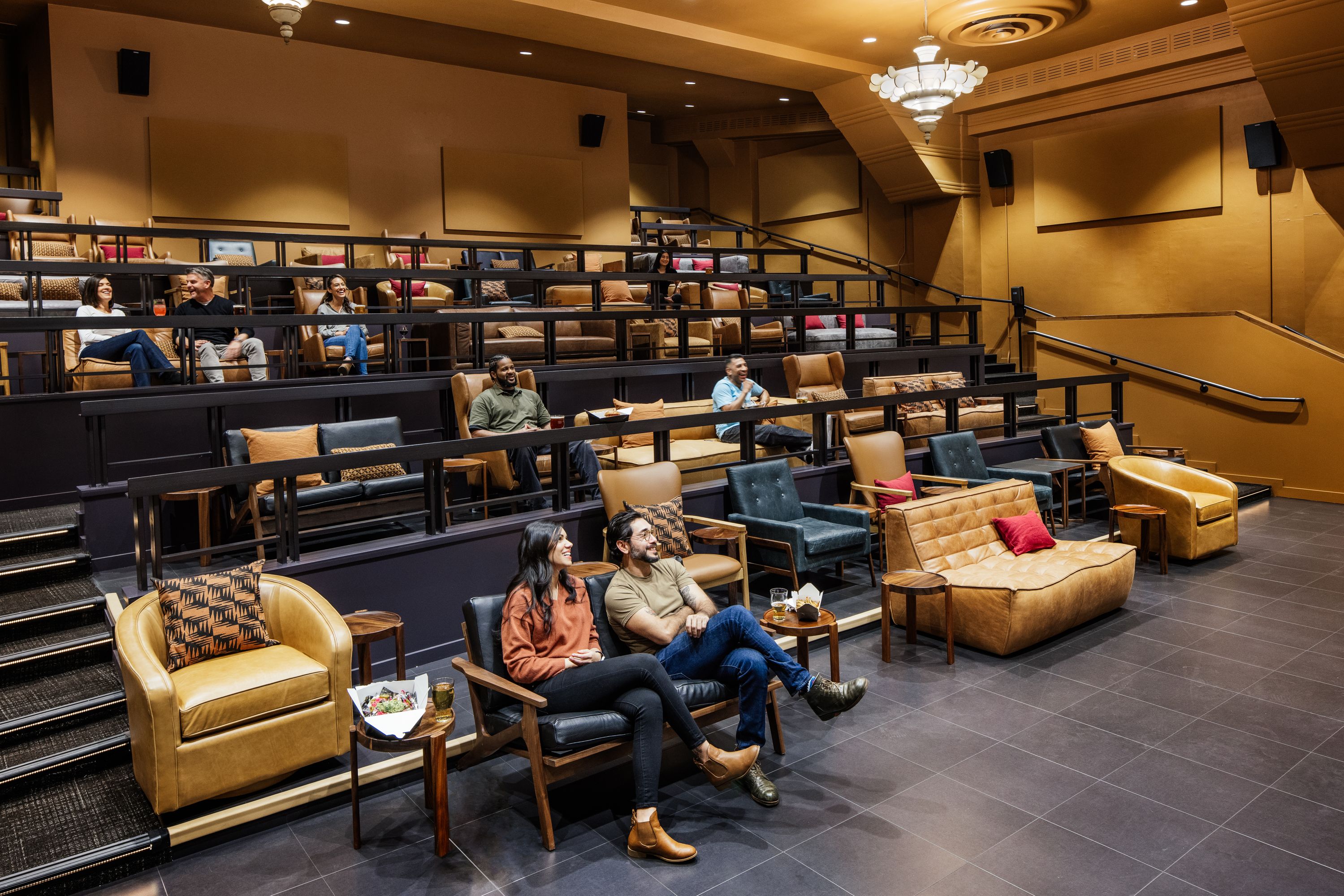 Guests at Mainzer's Theater | Restaurant, Music Venue, and Movie Theater