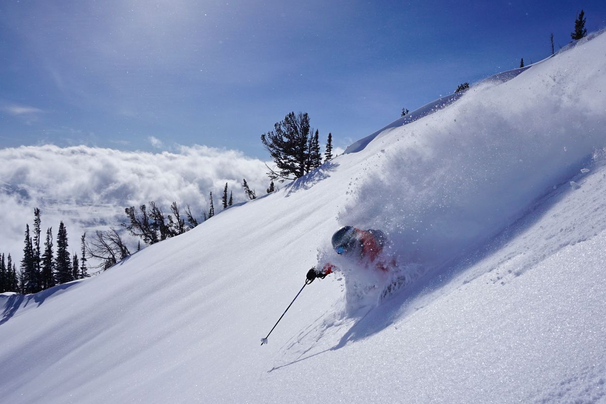 Teton Backcountry Skiing at it's finest.