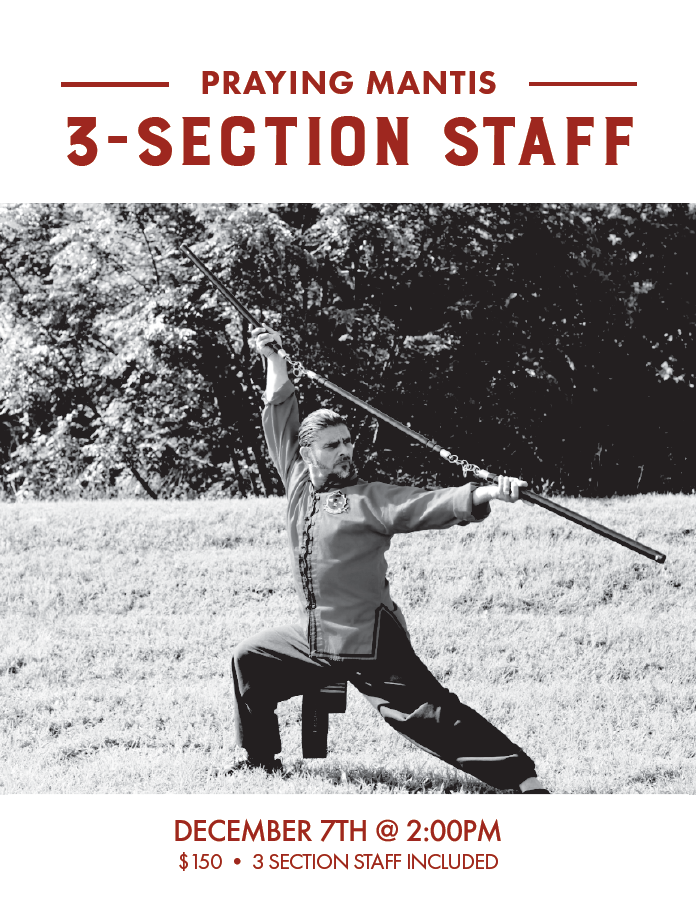 3 Section Staff