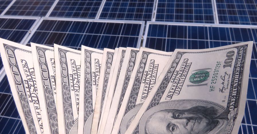 money on solar panels