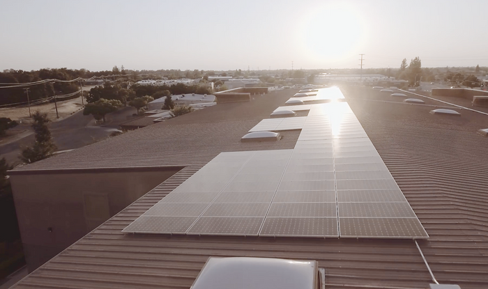Klean Kanteen Commercial Roof Solar Panels