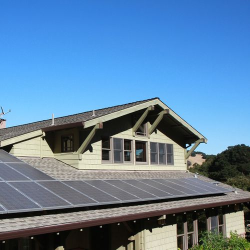  home with solar panels