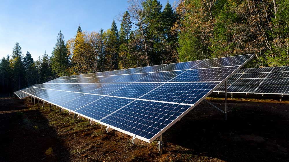 Commercial Solar Panels Ground