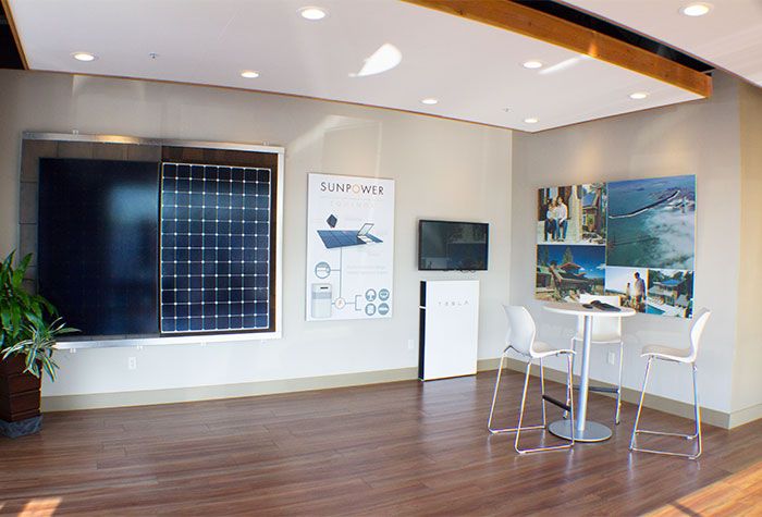 Solar Panel Design Showroom in Chico, California