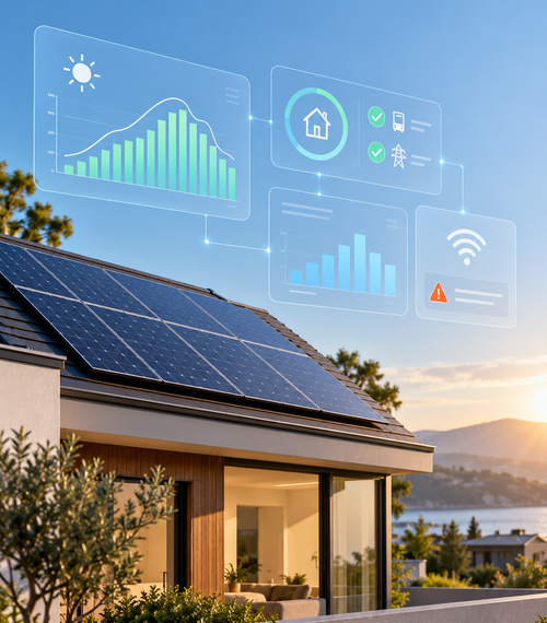 What is solar system monitoring?
