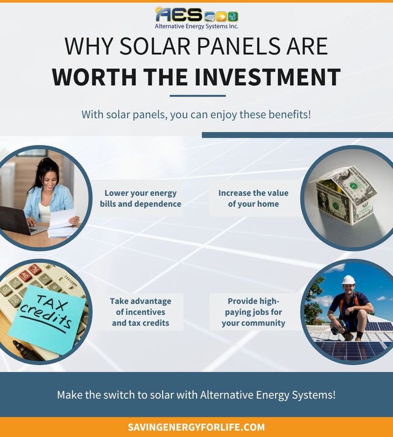 Why Solar Panels Are Worth The Investment Infographic