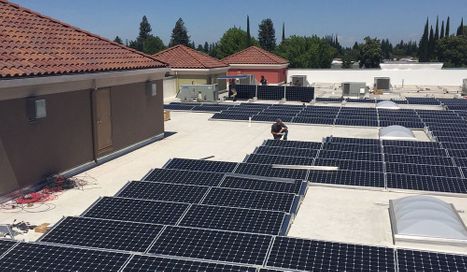 Commercial Solar Panel Installation in North Valley