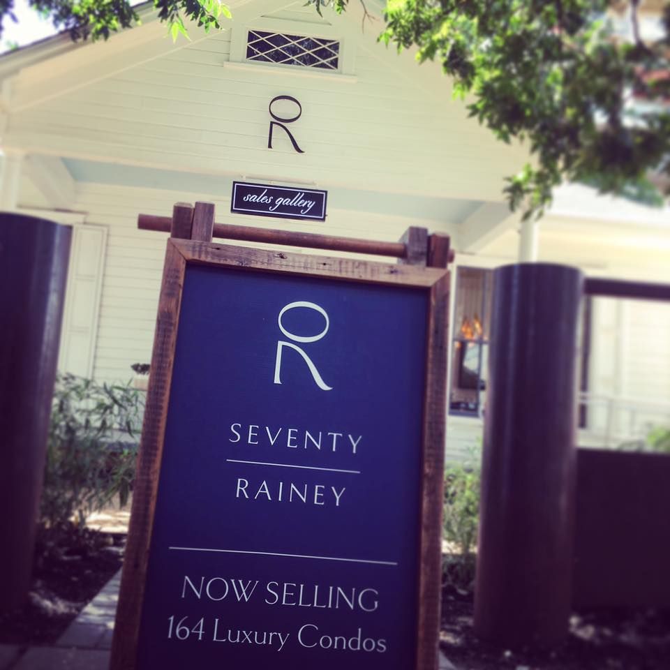 70 Rainey Austin sales gallery 70 Rainey Sales Office
