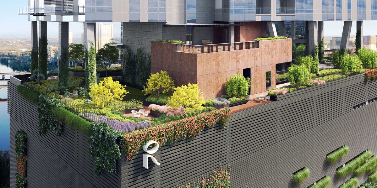 70 Rainey Rooftop Garden Rooftop Garden Austin, Texas