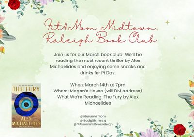 FIT4MOM Book Club- March Meetup