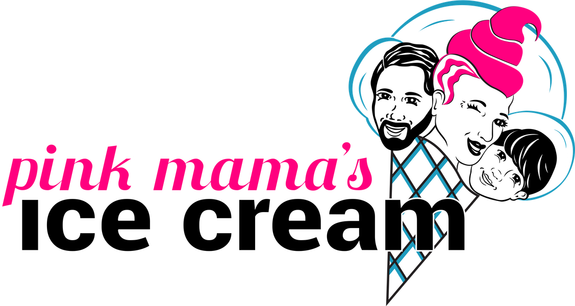 Pink Mama's Ice Cream Logo