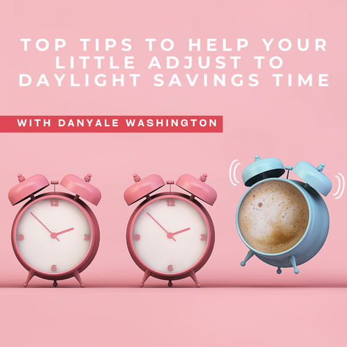 Pink Spring Forward Daylight Saving Time Facebook Cover.png