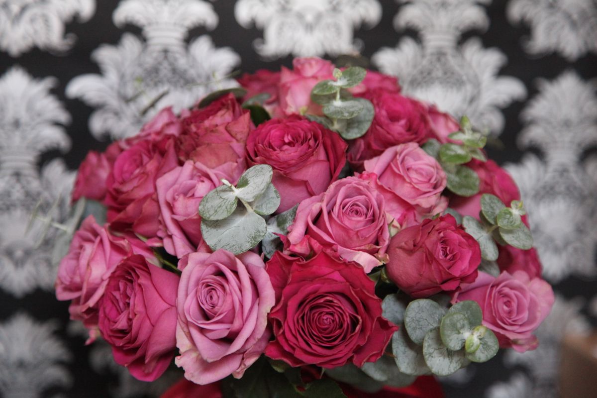 Mauve / Dusty Rose Bouquet