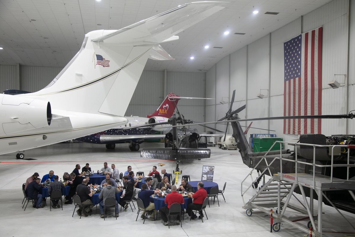 United States Aviation team meeting