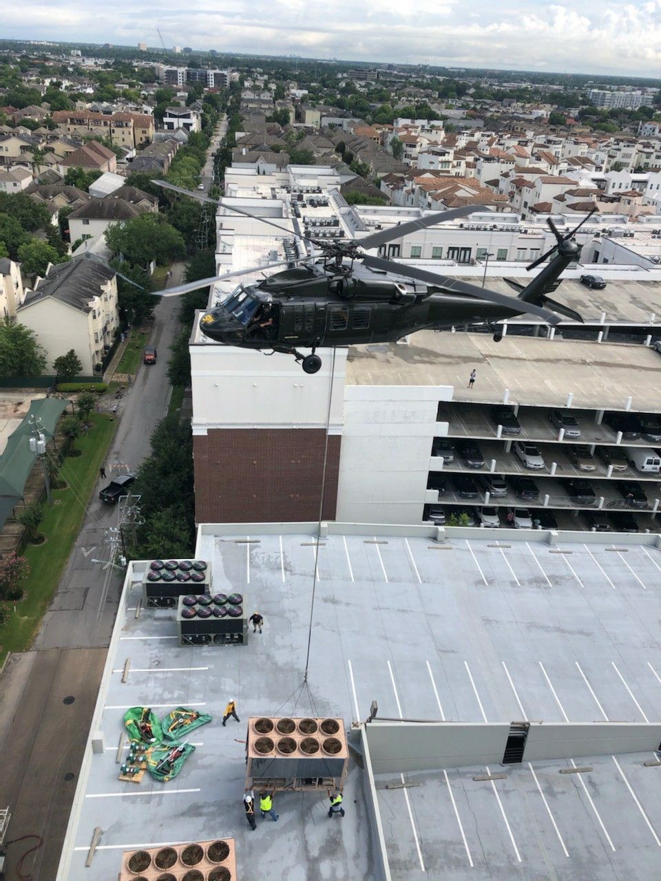 black hawk sikorsky-uh60a 8000 pounds aerial crane sky crane