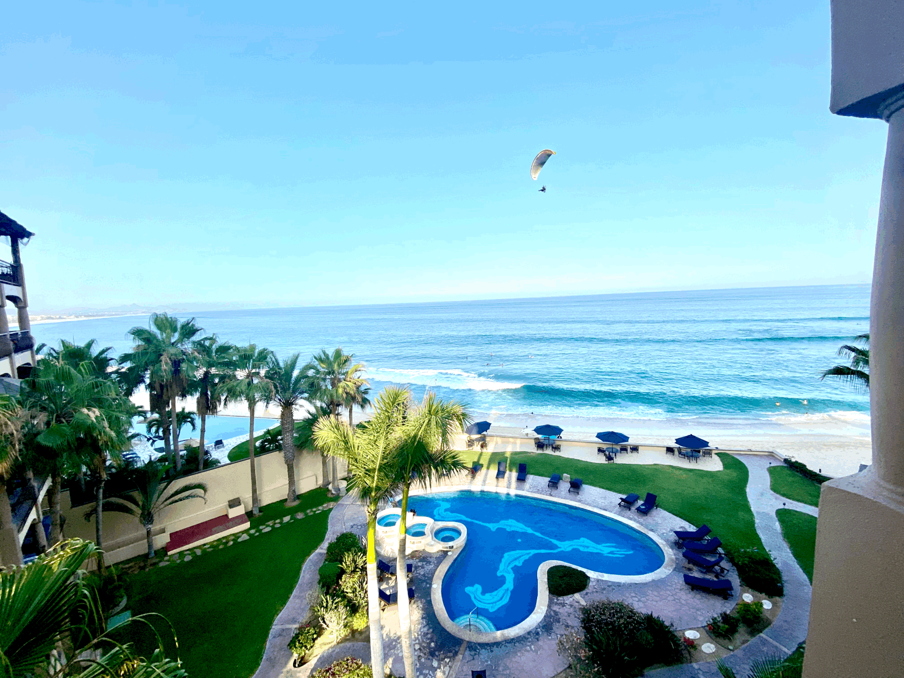 swimmable beach cabo mexico