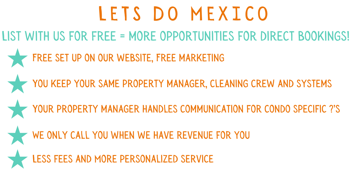 mexico vacation rental  direct bookings