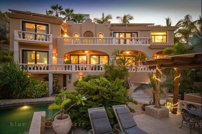 luxury private villa rental with casita los cabos