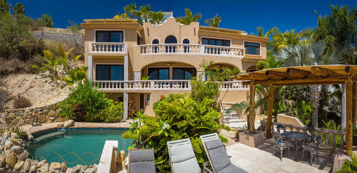 luxury private villa rental with casita los cabos