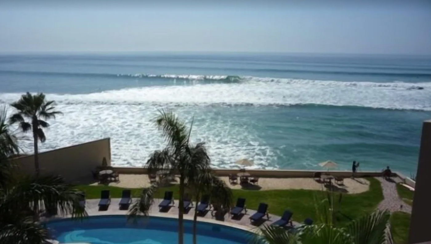 beachfront surf condo mexico