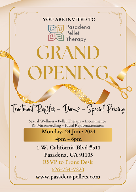 Pasadena Pellet Grand Opening Invitation
