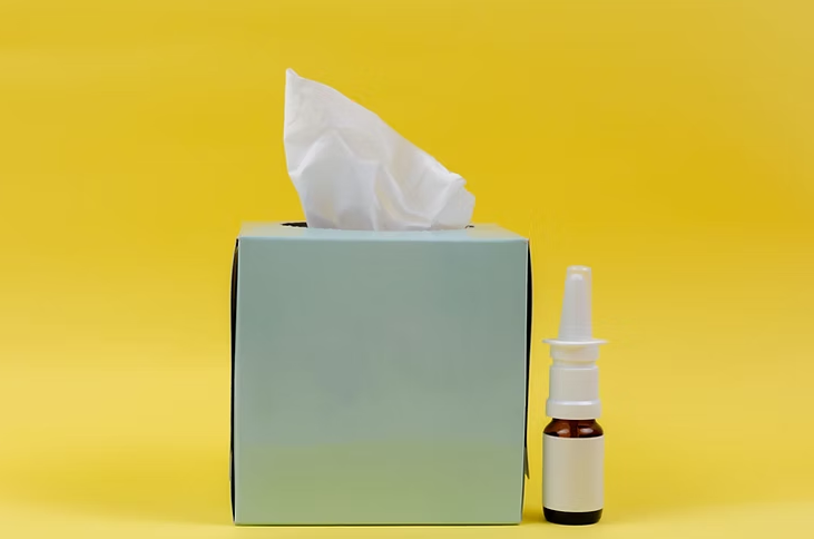 Tissue and Nasal Spray