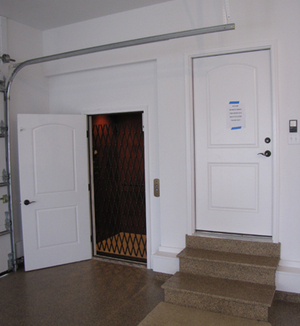 Home Elevator with Gate garage_elevator_w_door.jpg