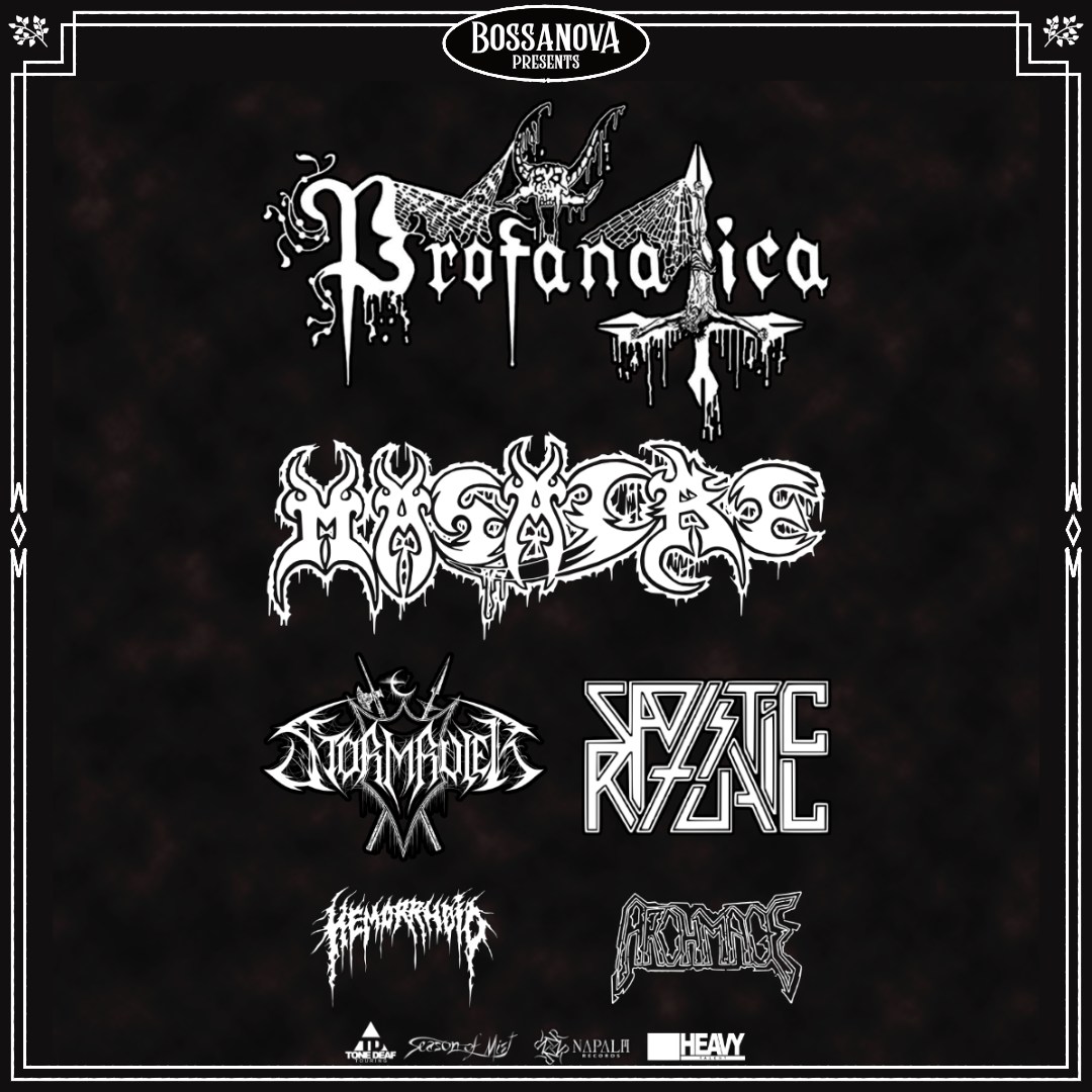 CANCELLED // Profanatica, Masacre, Stormruler, Sadistic Ritual