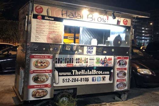 Halal Food Truck in Downtown Austin