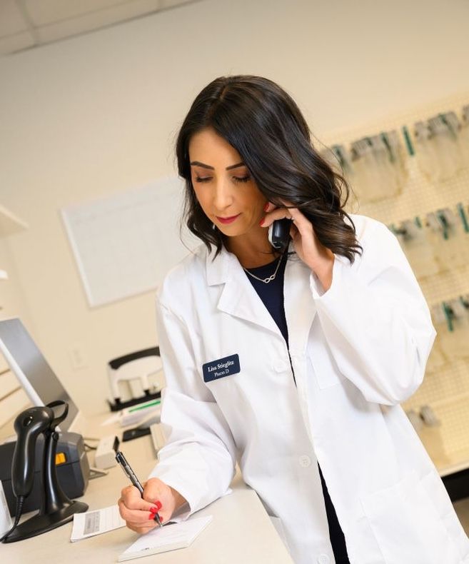 Scheduled pharmacist appointments at Infinity Pharma Group